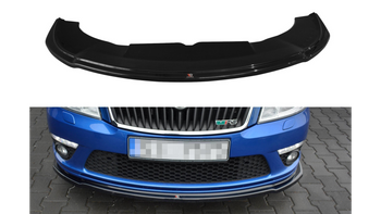 Splitter Skoda Octavia II Facelift RS Front v.2 Gloss Black