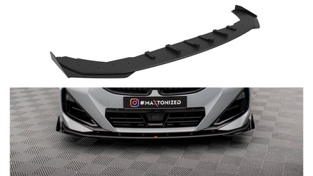 Splitter BMW 2 G42 M-Pack Front Pro + flaps Black