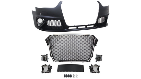 Bumper Audi A4 B8 Facelift Front PDC