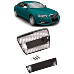 Grill Audi A6 C6 Gloss Black