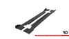 Diffuser Mercedes-Benz CLA 45 C117 Facelift Side Skirts Street Pro Black + Gloss Flaps