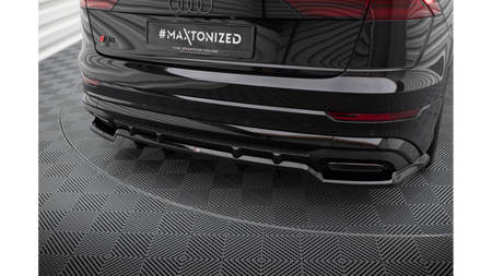 Splitter Audi SQ8 Q8 S-Line Mk1 Facelift Rear Central with Diffuser v.1