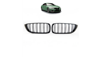 Grill BMW 4 F32 F82 F33 F83 F36 pojedyncze żeberka Matt Black