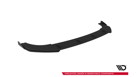 Splitter Volkswagen Golf GTI Clubsport Mk8 Facelift Front Street Pro Black-Red + Gloss Flaps