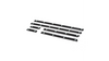 Trim BMW 3 E36 Side 6pcs. Black