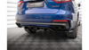 Splitter Maserati Levante GTS I Rear Central with Diffuser Gloss Black