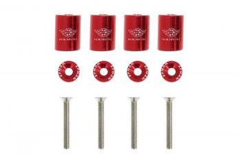 Hood Vent Spacer 6mm Red