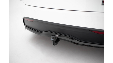 Splitter Tesla Model X Mk1 Facelift Tył Środkowy z Dyfuzorem v.2