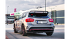 Splitter Mercedes-Benz GLA 45 AMG SUV (X156) Rear Central with Diffuser Gloss Black