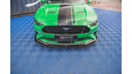 Splitter Ford Mustang VI GT Facelift Front v.1 Gloss Black