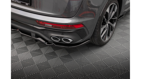 Splitter Audi SQ5 FY Facelift Rear Central with Diffuser Gloss Black