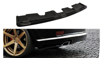 Splitter Jeep Grand Cherokee WK2 Summit Facelift Rear Central without Diffuser Gloss Black