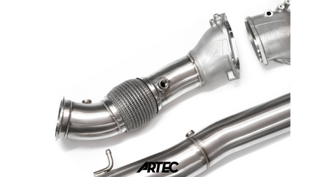 Mitsubishi Evo 10 4B11T 3.5" Cast Dump / Front Pipe - Version 2