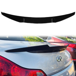 Spoiler Infiniti G37 Gloss Black ABS