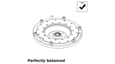 Koło zamachowe BMW M60 M70 - BMW M57N HGD JGA - 228mm / 8.98"