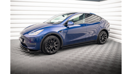 Diffuser Tesla Model Y Side Skirts v.2 Gloss Black