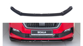 Front Splitter V.1 Skoda Scala Gloss Black