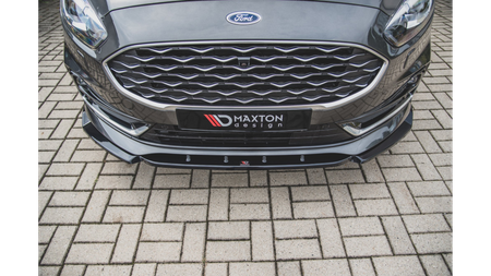 Splitter Ford S-Max II Facelift Front Gloss Black