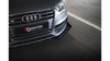 Splitter Audi A3 8V S-Line Front Pro + flaps Black-Red
