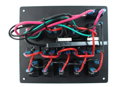 Switch panel universal 9 elements