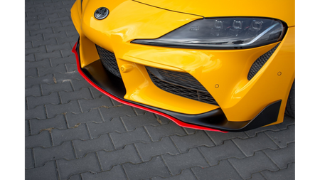 Splitter Toyota Supra V przód v.3 Red