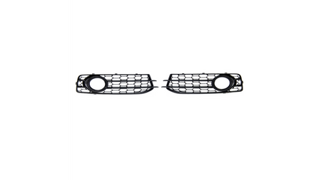 Fog Light Covers Audi A3 8P Gloss Black
