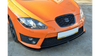 Splitter Seat Leon II Cupra FR Facelift przód v.2 Gloss Black