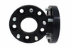 Bolt-On Black Wheel Spacers 20mm 66,5mm 5x112