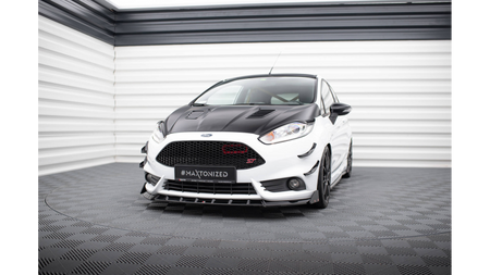 Splitter Ford Fiesta ST Mk7 Facelift Flaps Front v.6 + Flaps