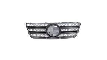 Grill Mercedes-Benz E W210 S210 Facelift Chrome & Silver