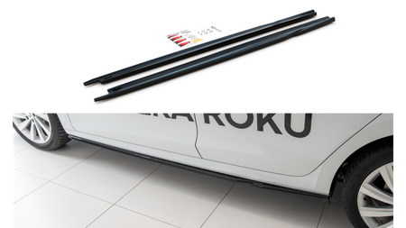 Diffuser Skoda Octavia IV Side Skirts v.2 Gloss Black