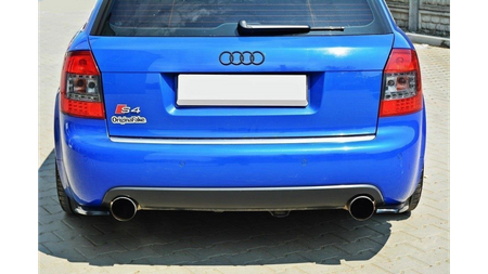 Splitter Audi S4 B6 Avant Tył Boczne Gloss Black