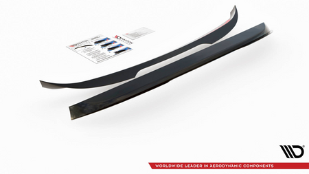 Spoiler Cap Volkswagen Caddy IV Gloss Black