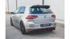 Diffuser Volkswagen Golf 7 GTI Rear Racing Durability v.1 Red