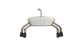 Exhaust Muffler Silencer suitable for AUDI A3 (8V) Sportback 2013-2019 with Black Tips only for S-Line