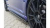 Diffuser Volkswagen Golf 7 R Side Skirts v.1 Gloss Black