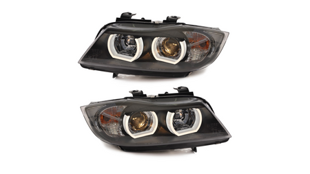 Lampy BMW 3 E90 E91 Przód Black