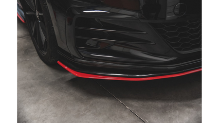 Splitter Volkswagen Golf 7 GTI TCR przód Red