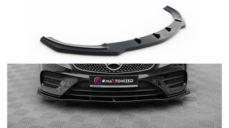 Splitter Mercedes-Benz E W213 (C238) Cabriolet (A238) 53 AMG Front v.1 Gloss Black