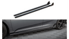 Diffuser Honda Civic X Sport Side Skirts + Flaps Gloss Black
