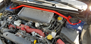 Front upper strut bar Subaru Impreza IV 2015+ Black