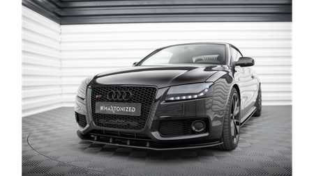 Splitter Audi A5 8T S-Line Przód Pro Black