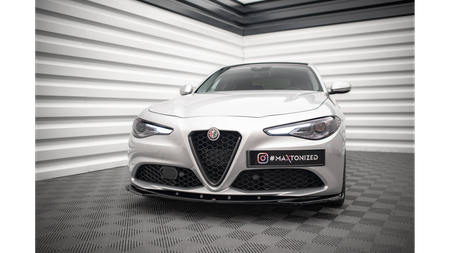 Splitter Alfa Romeo Giulia Sport przód v.2 Gloss Black