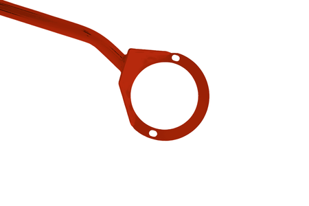 Front upper strut bar VW Golf 2 Red