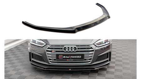 Splitter Audi A5 F5 S-Line Front v.2 Gloss Black