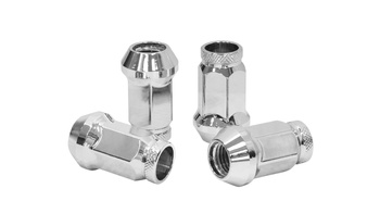 Forged wheel lug nuts D1Spec Steel M12x1.5 Chrome ​