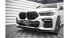 Splitter BMW X6 G06 M-Pack przód v.2 Gloss Black