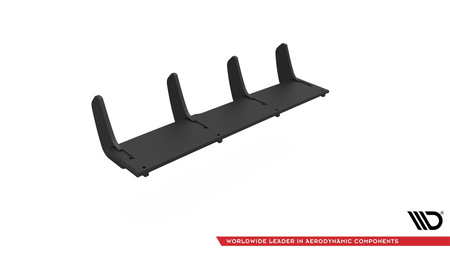 Diffuser Volkswagen Golf 8 R Rear Street Pro Black-Red