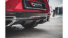 Diffuser Lexus LC 500 Rear Valance Gloss Black