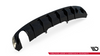Diffuser Audi A4 S-line B9 Rear Valance Version with a single exhaust tip on one side